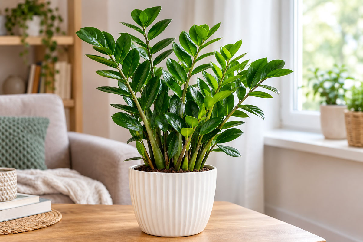 Замиокулькас замиелистный (Zamioculcas zamiifolia)