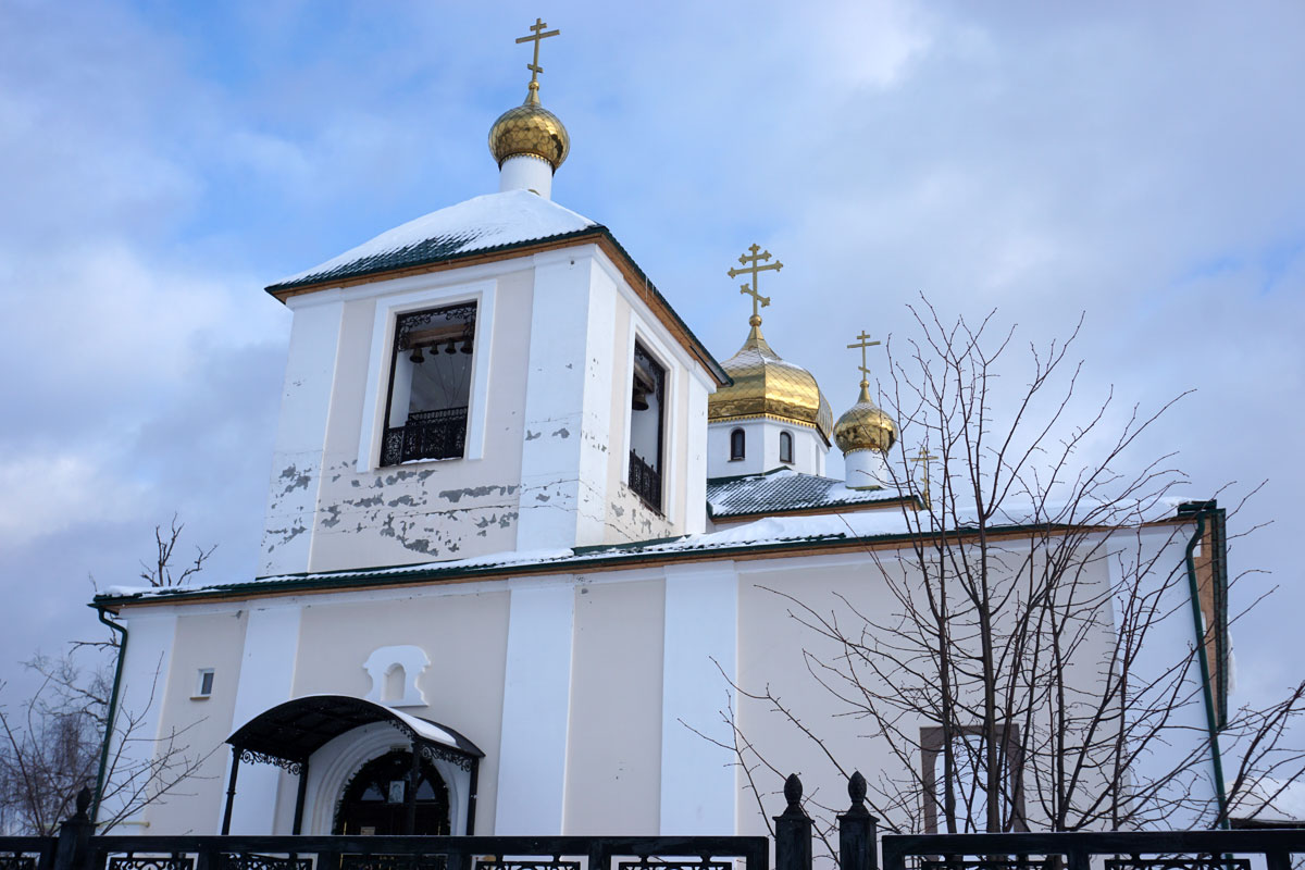 Храм во имя Казанской иконы Божией Матери в Арамашево