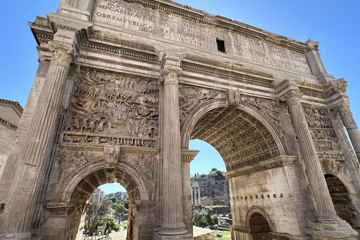 Триумфальная арка Септимия Севера