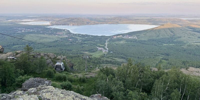 Горнолыжный центр «Банное» летом