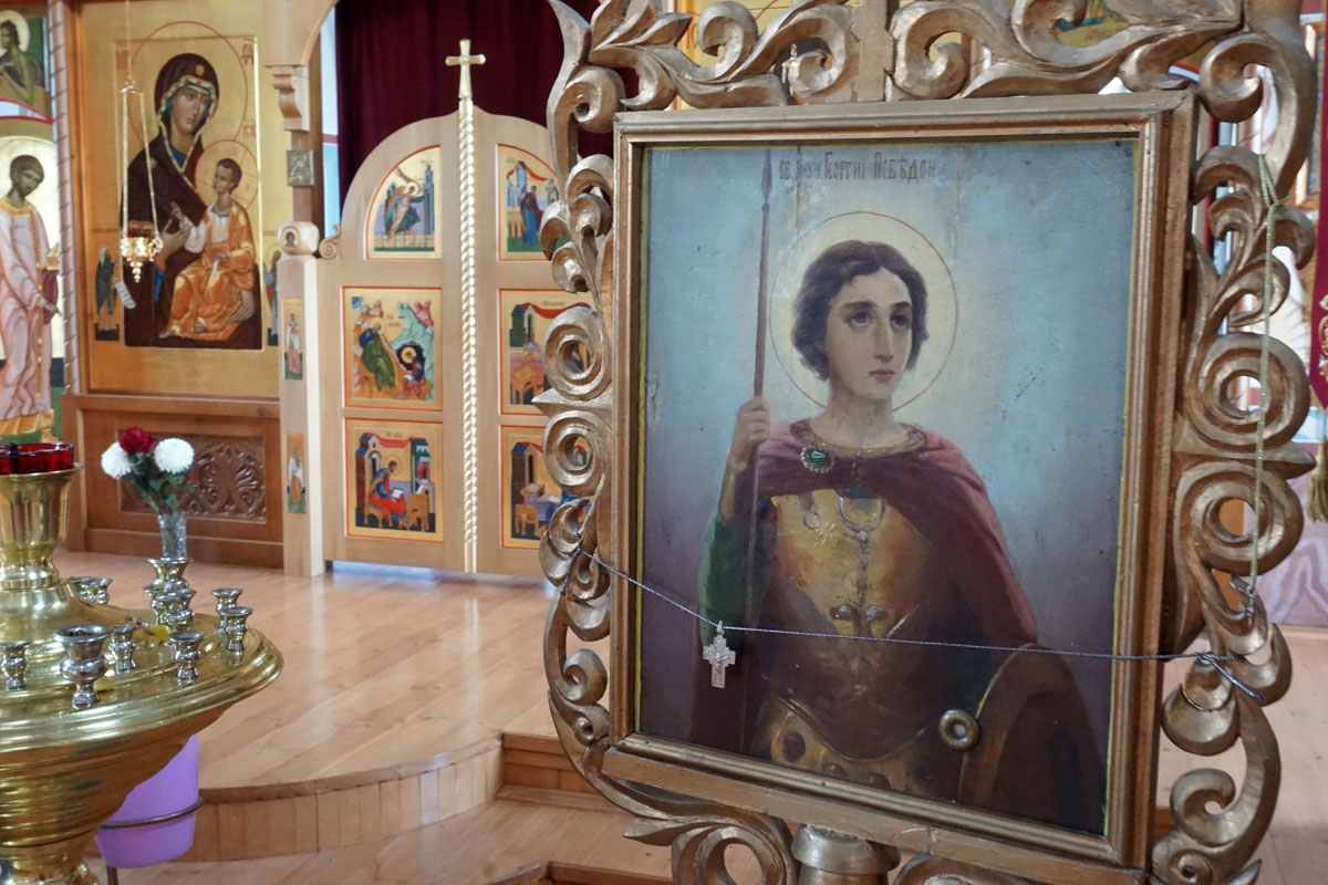 Храм Святого Великомученика Георгия Победоносца в селе Еланыш