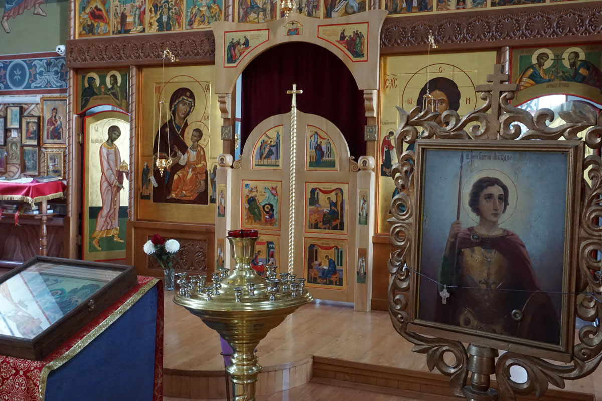 Храм Святого Великомученика Георгия Победоносца в селе Еланыш