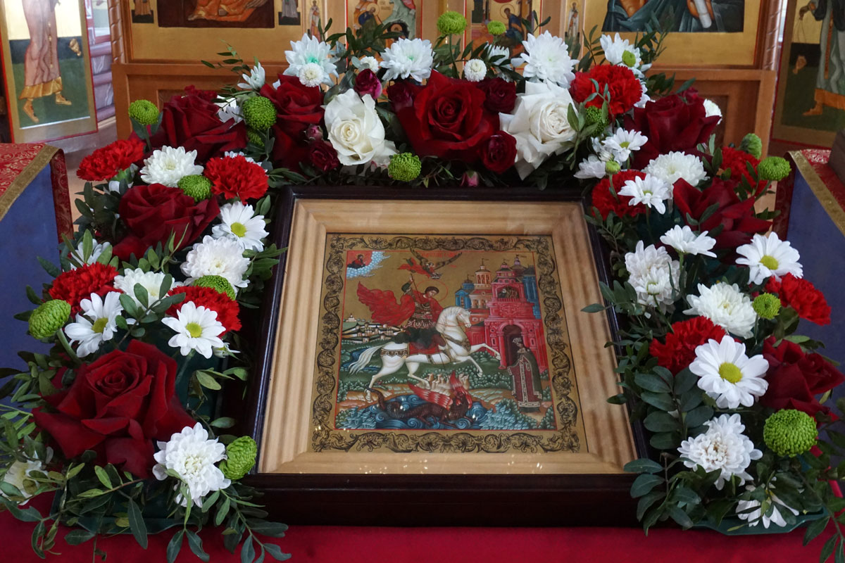 Храм Святого Великомученика Георгия Победоносца в селе Еланыш