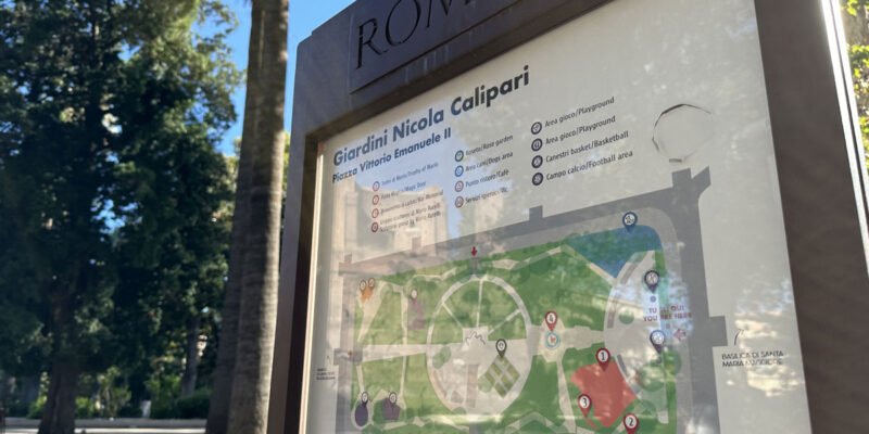 Сады Николы Калипари в Риме
