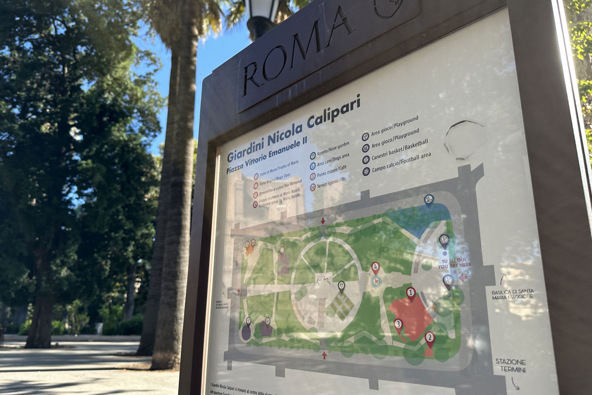 Сады Николы Калипари в Риме