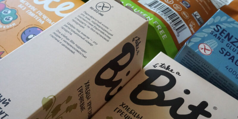 Продукты без глютена