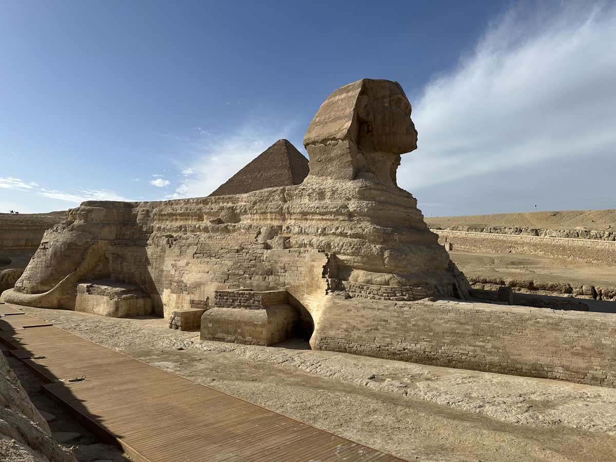 Скульптура Большой Сфинкс в Гизе