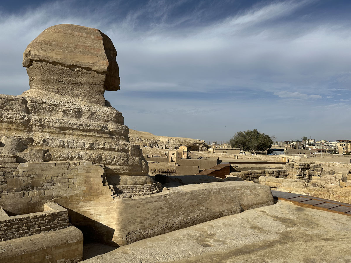 Скульптура Большой Сфинкс в Гизе