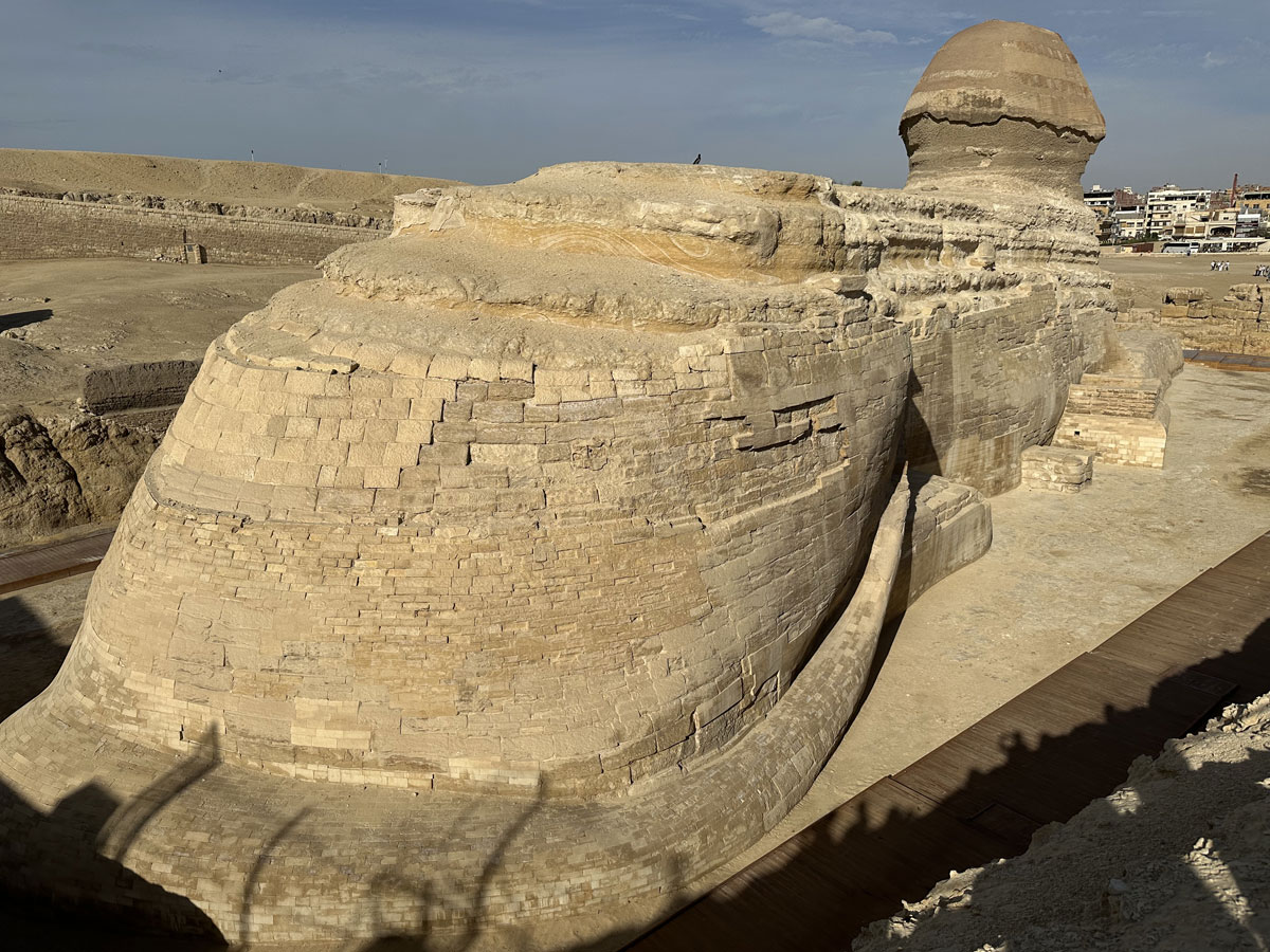 Скульптура Большой Сфинкс в Гизе