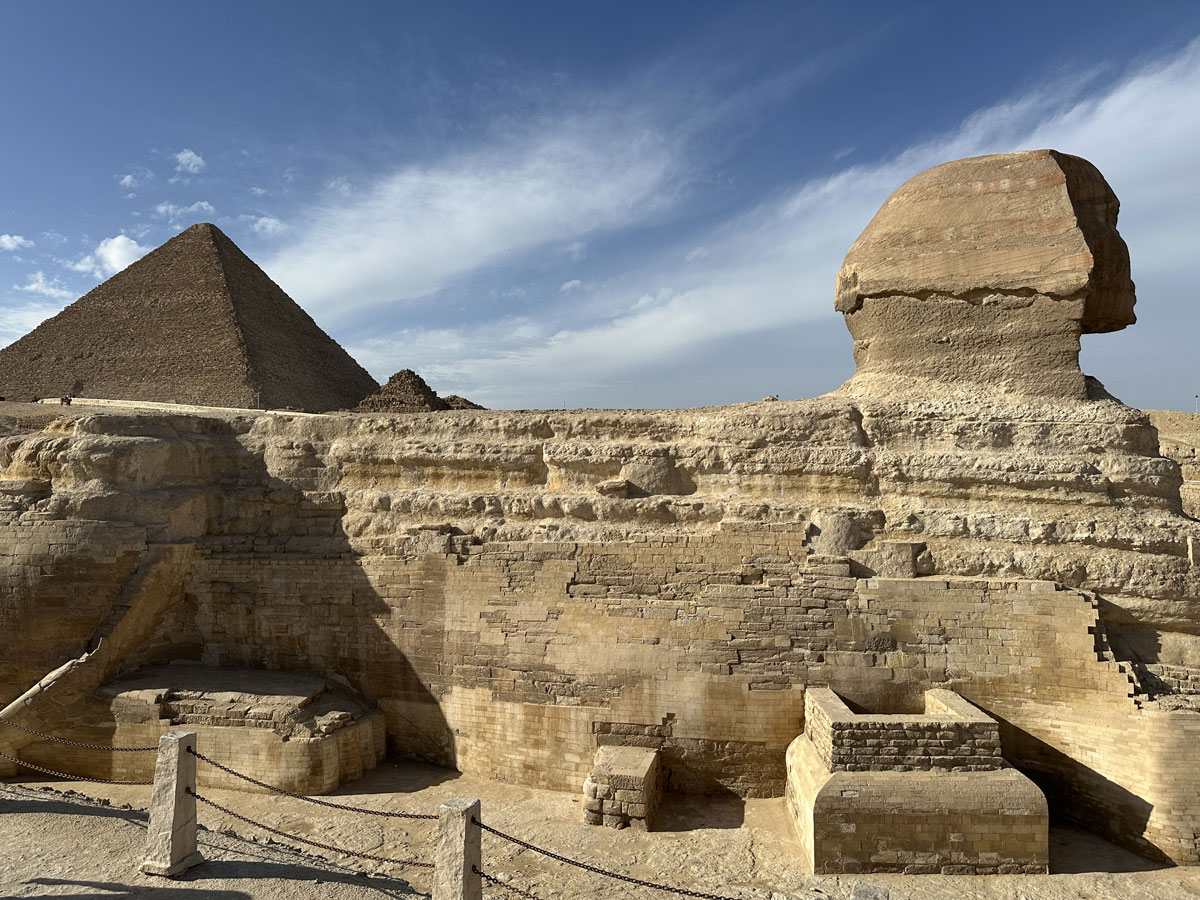 Скульптура Большой Сфинкс в Гизе