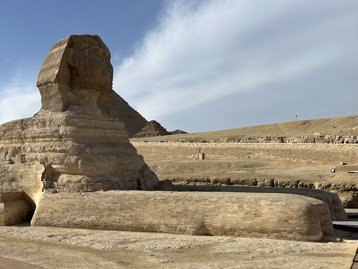 Скульптура Большой Сфинкс в Гизе