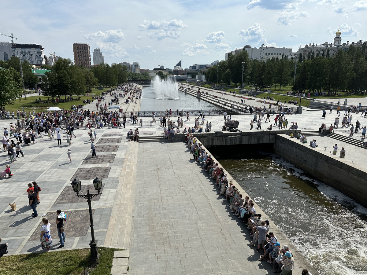 Исторический сквер в Екатеринбурге
