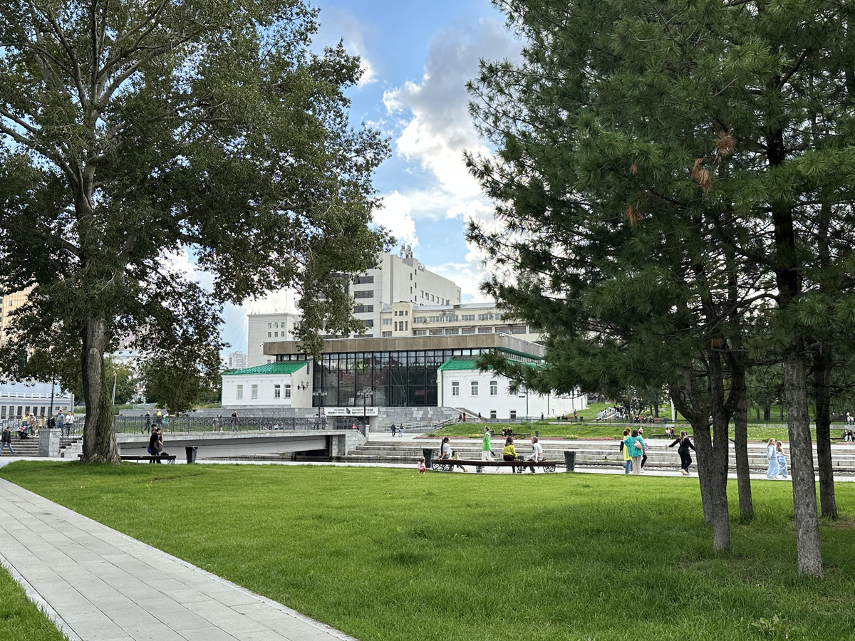 Исторический сквер в Екатеринбурге