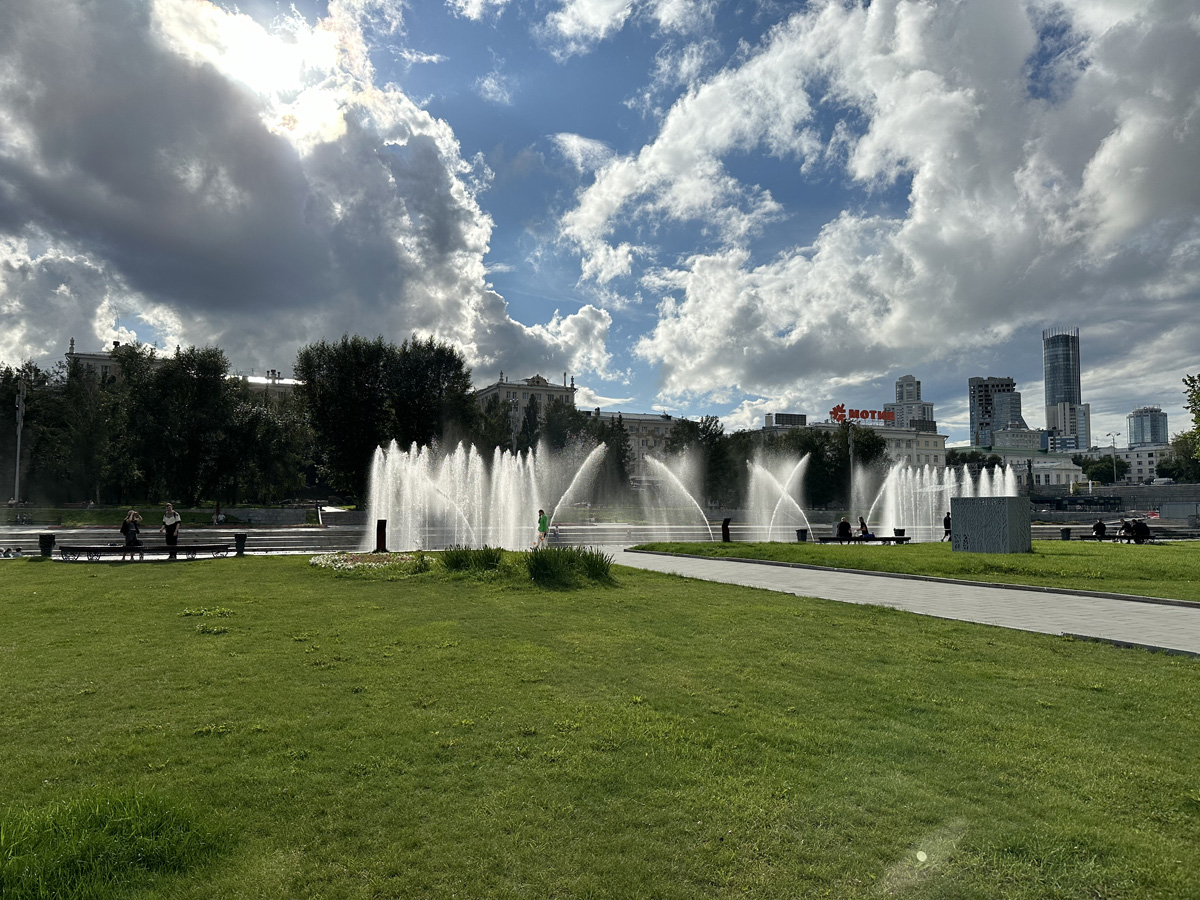 Исторический сквер в Екатеринбурге