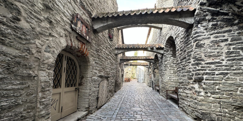 Переулок Катарины (эст. Katariina käik) в Таллине