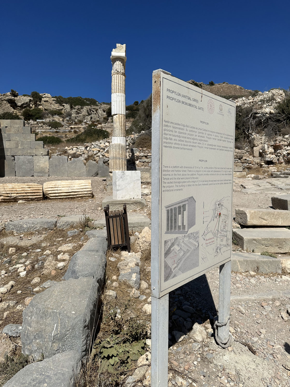 Древний город Книдос