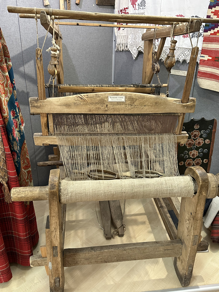 Ткацкий станок. Начало XX в.