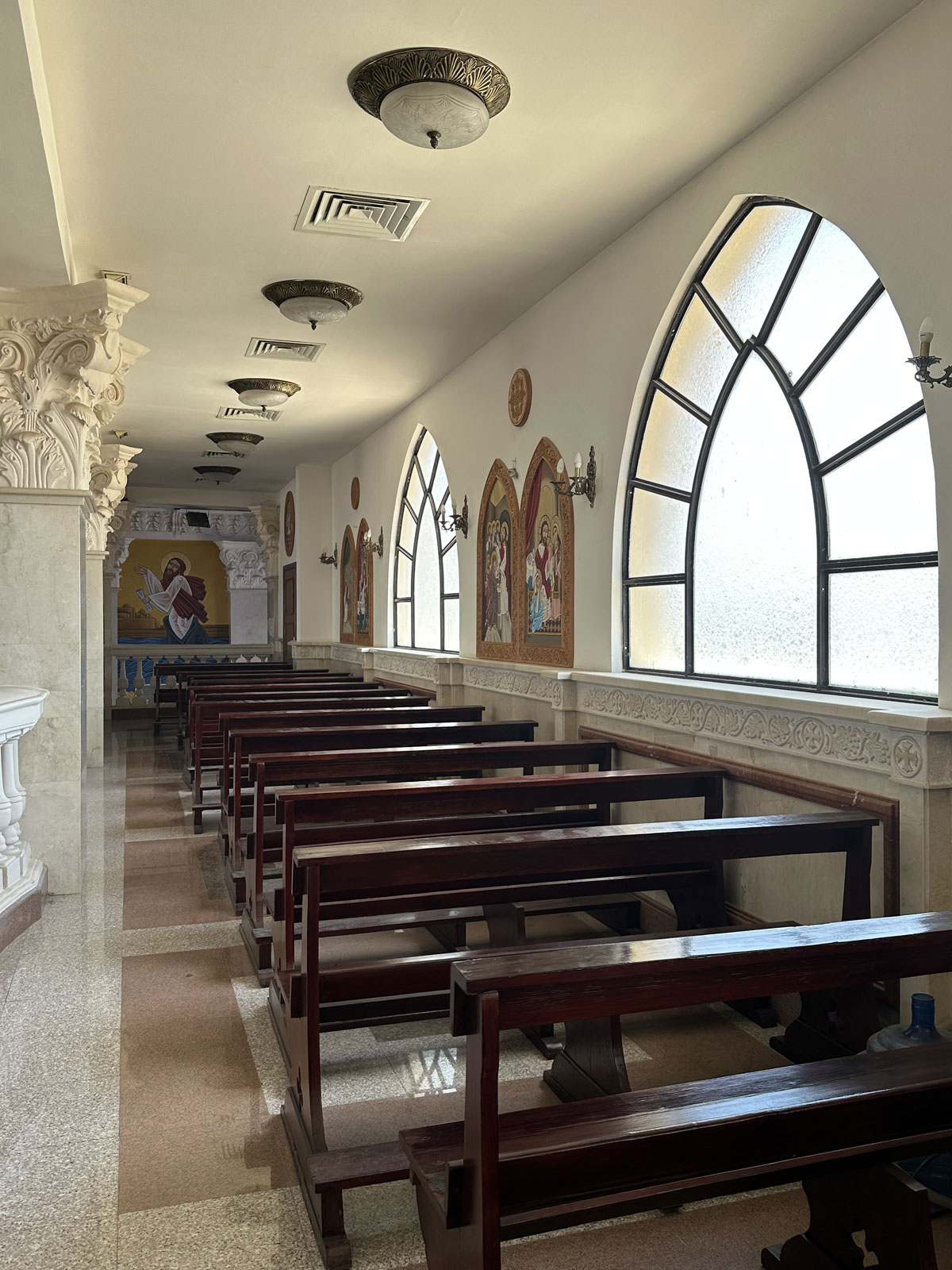 Католический храм Богоматери Мира (Basilica Madonna della Pace) в Шарм-эль-Шейхе