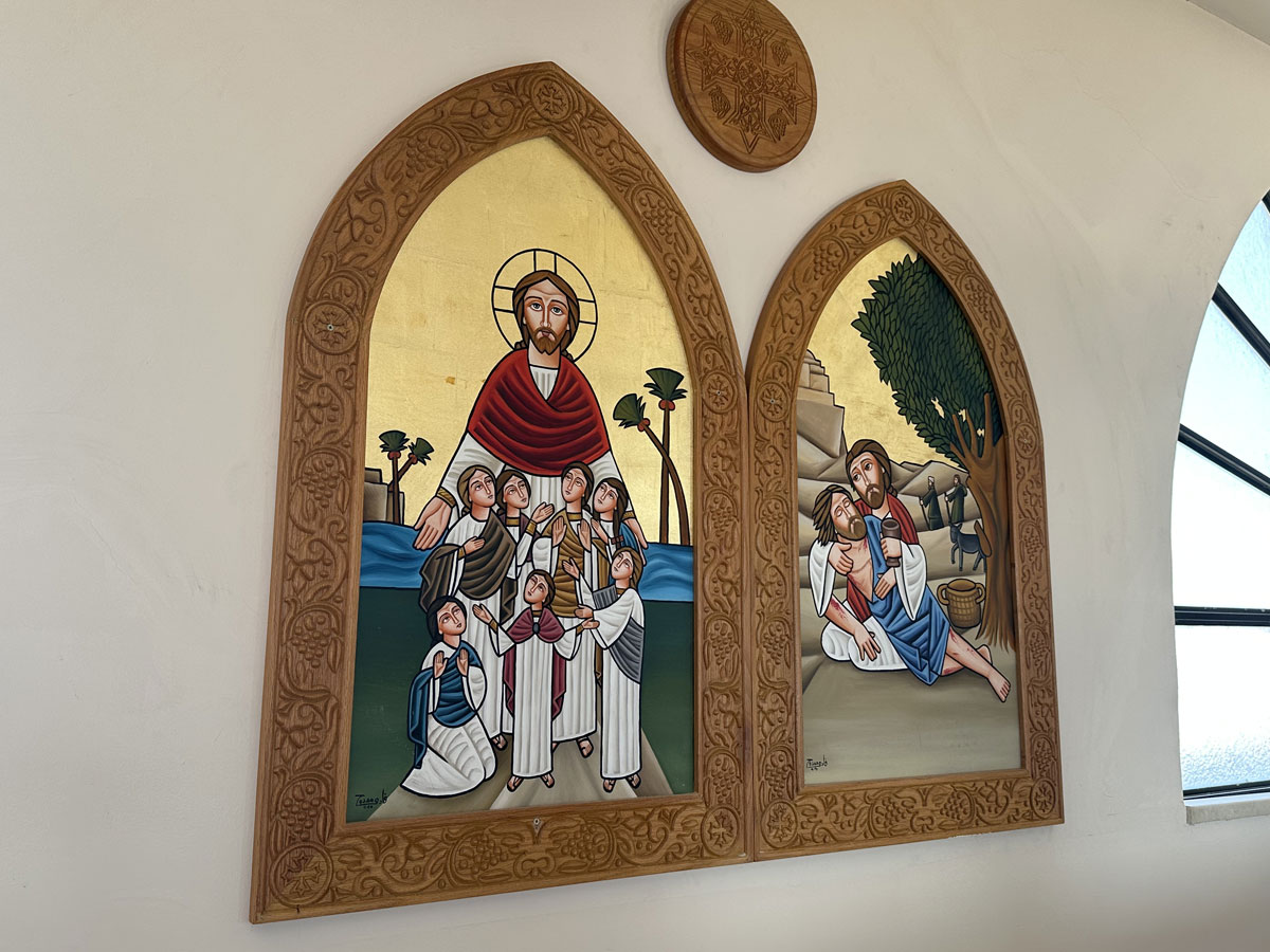 Католический храм Богоматери Мира (Basilica Madonna della Pace) в Шарм-эль-Шейхе