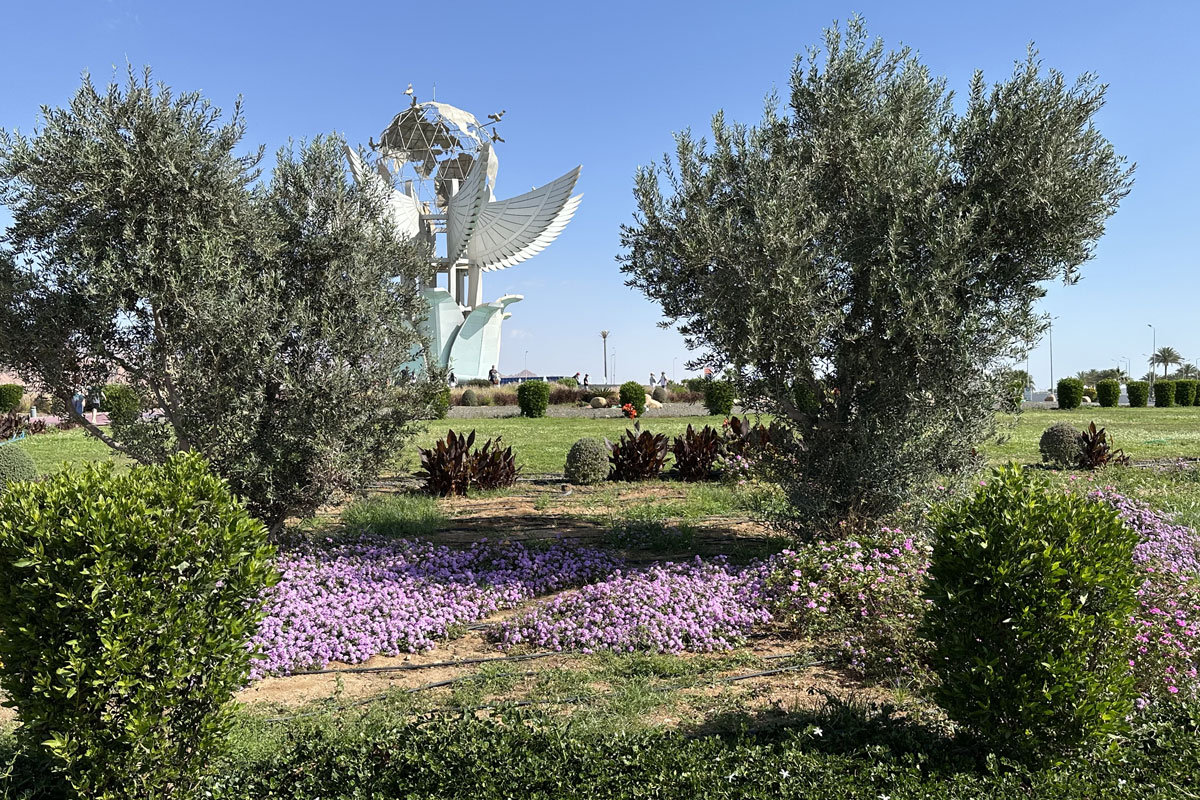 Площадь Мира в Шарм-эль-Шейхе