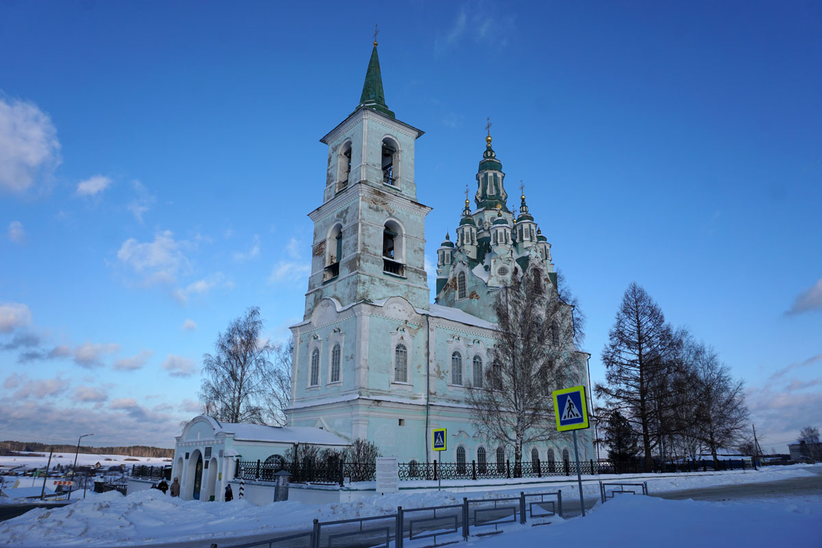Спасо-Преображенская церковь в Нижней Синячихе