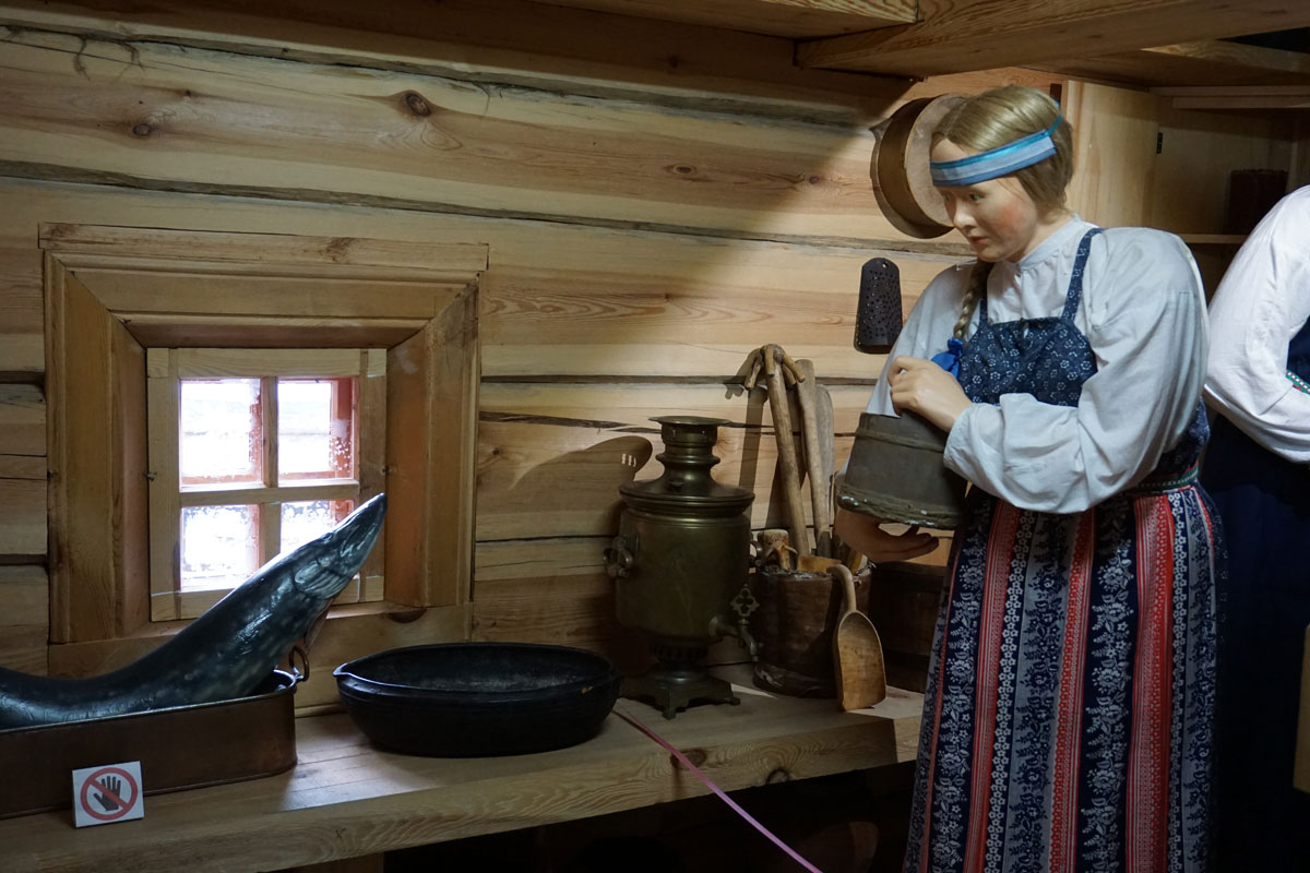 В стряпчей (кухне)