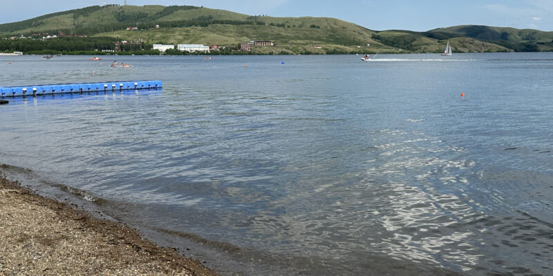 Озеро Банное летом