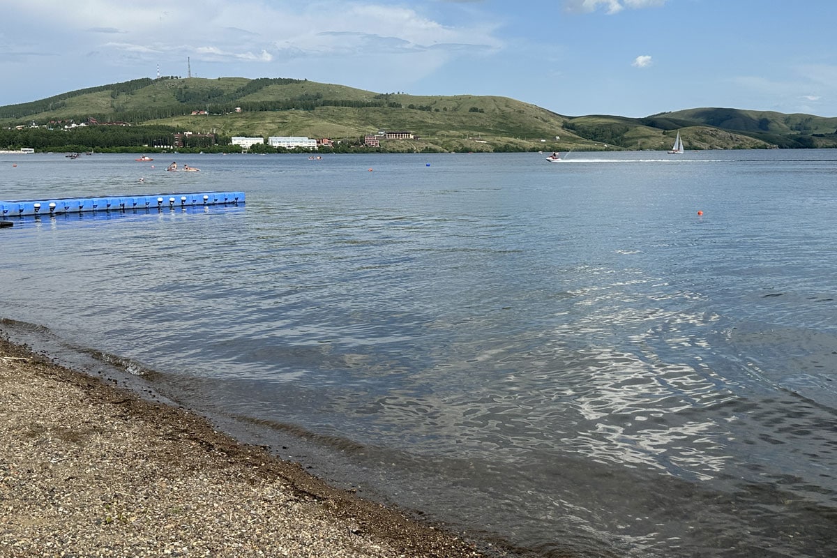 Озеро Банное летом