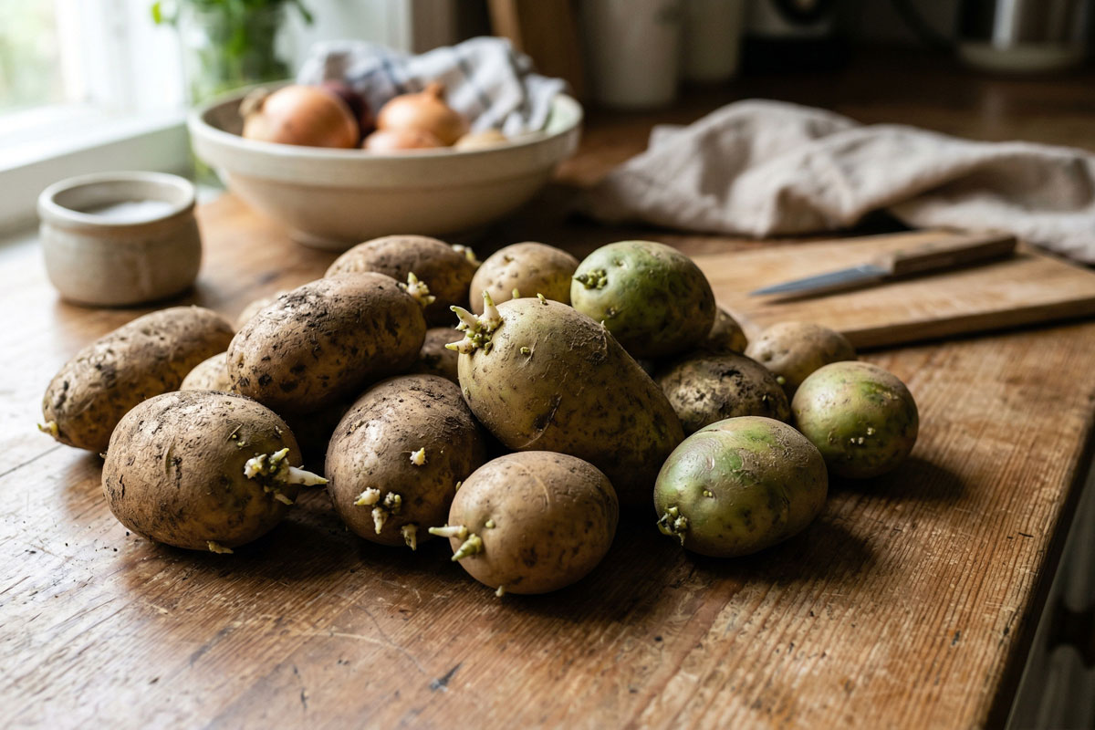 Опасный для здоровья картофель