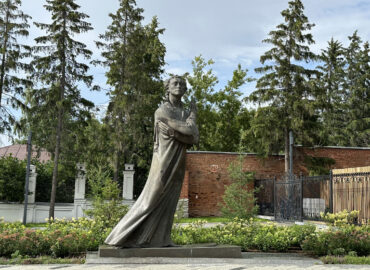 Памятник А. С. Пушкину в Литературном квартале Екатеринбурга