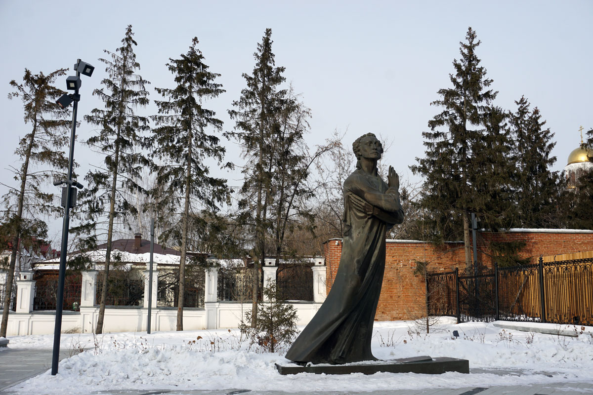 Памятник А. С. Пушкину в Литературном квартале Екатеринбурга