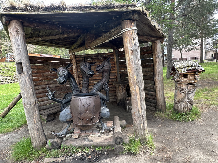 Горный парк имени Павла Петровича Бажова в Златоусте