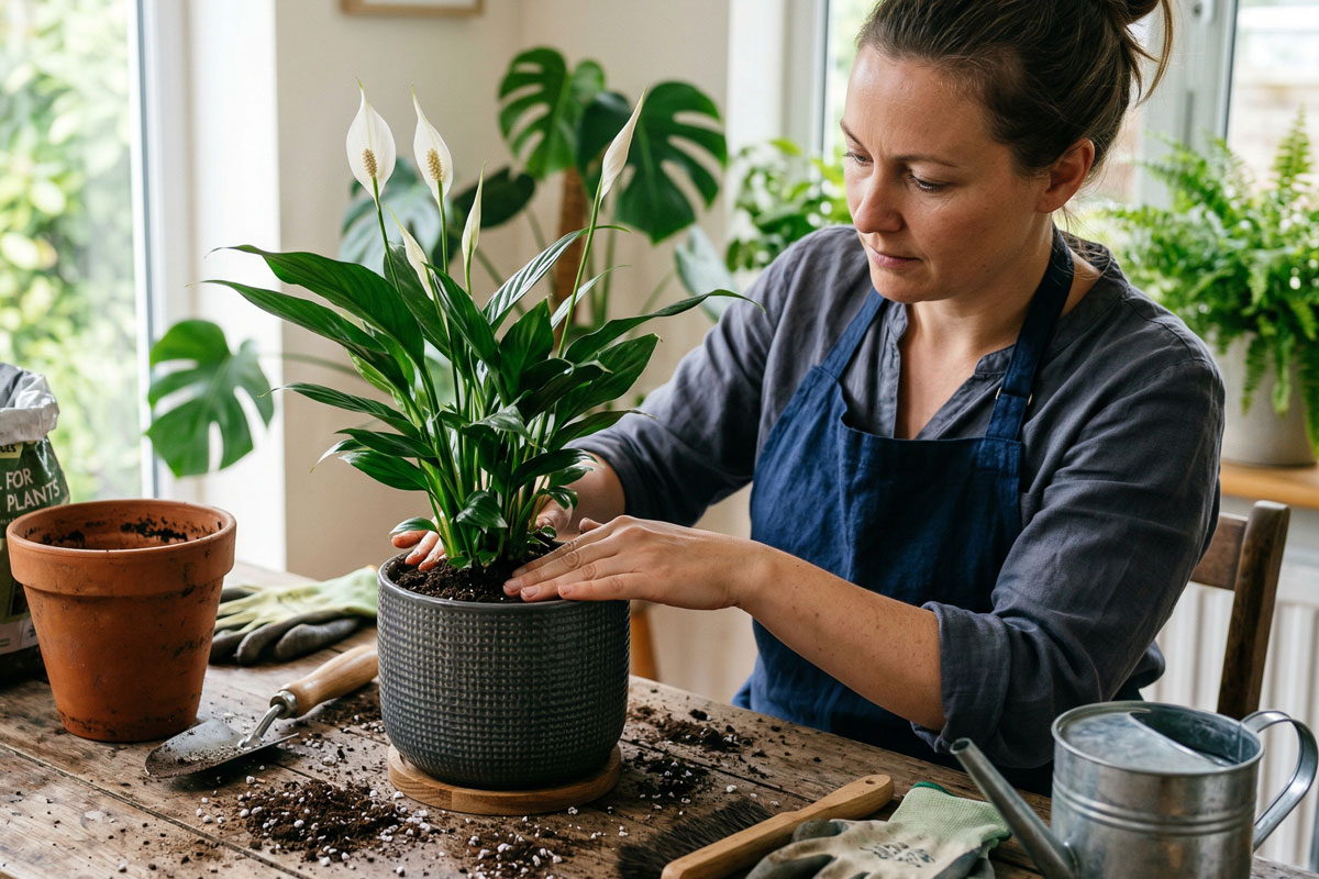 Когда и как пересаживать комнатные растения