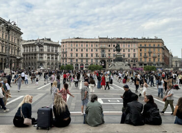 Пьяцца дель Дуомо в Милане