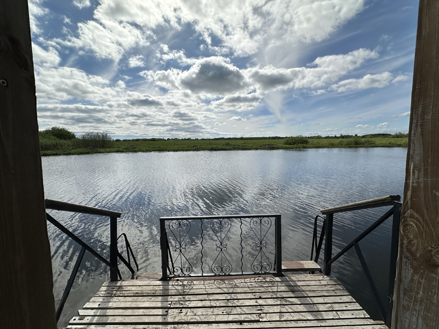 Купель и помещение для обливания святой водой