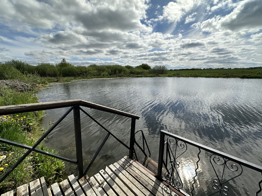 Купель и помещение для обливания святой водой