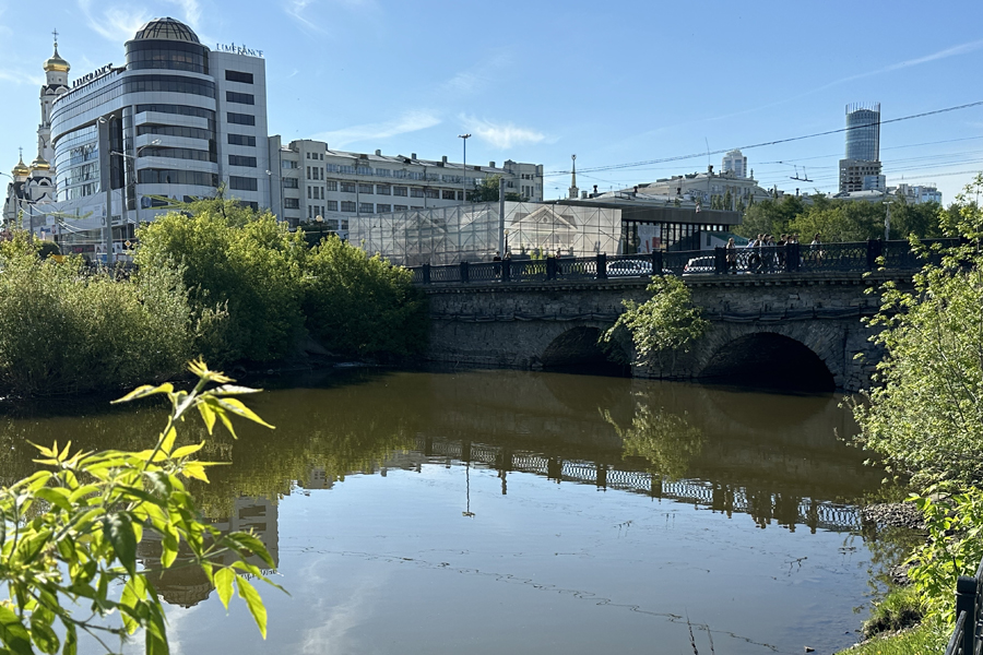 Каменный мост в Екатеринбурге