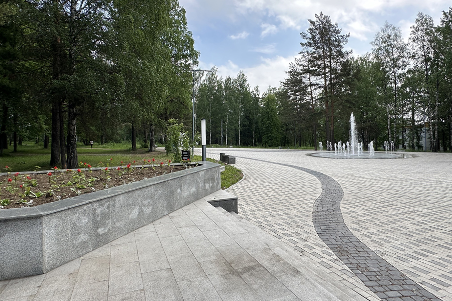 Парк «Строитель» в Качканаре