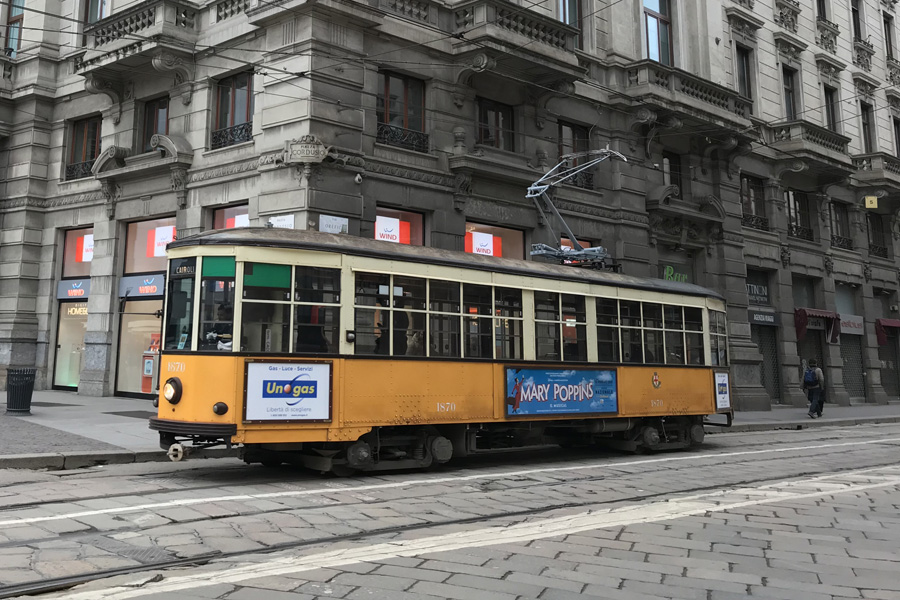 Трамваи в Милане