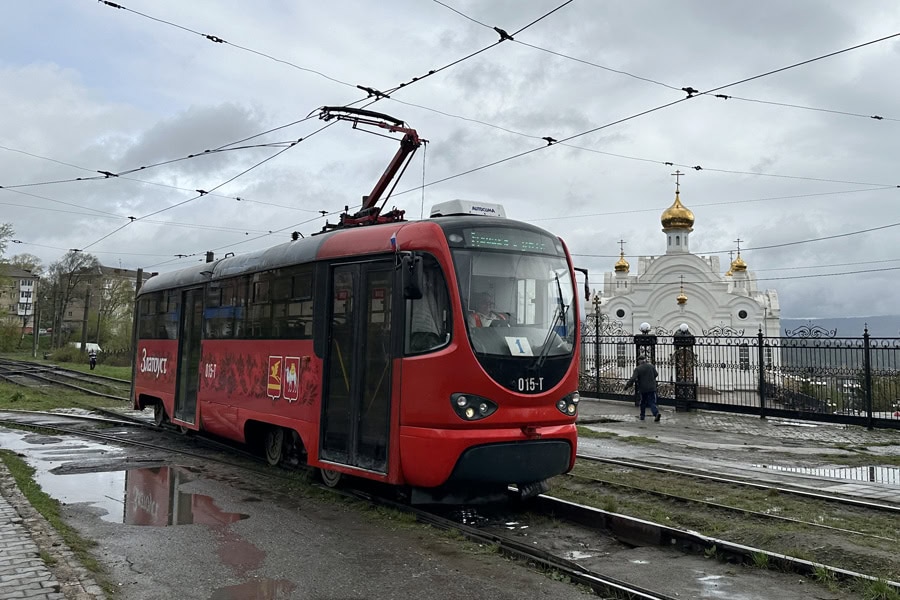 Трамвай в Златоусте