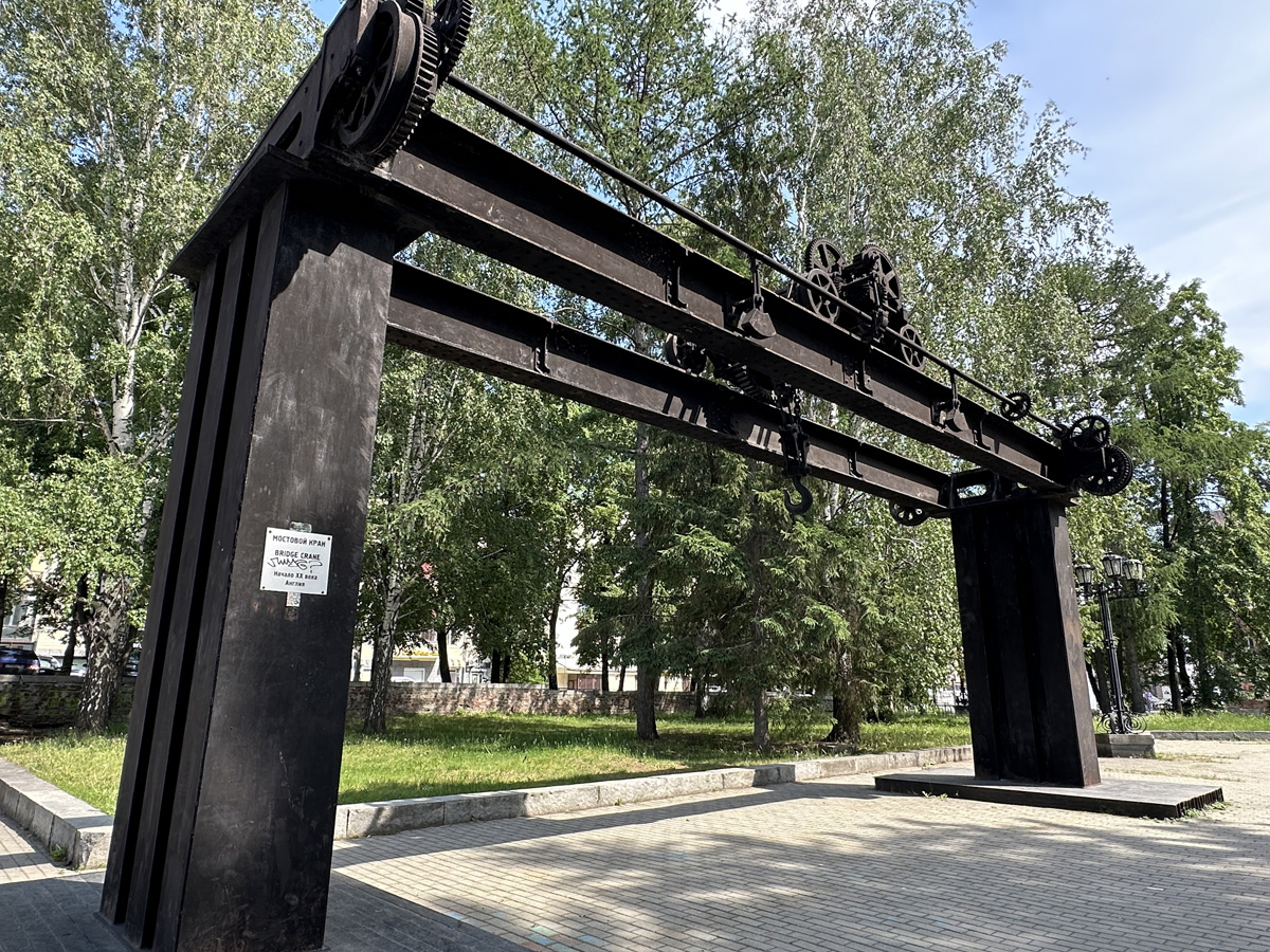 Мостовой кран. Начало XX века. Англия