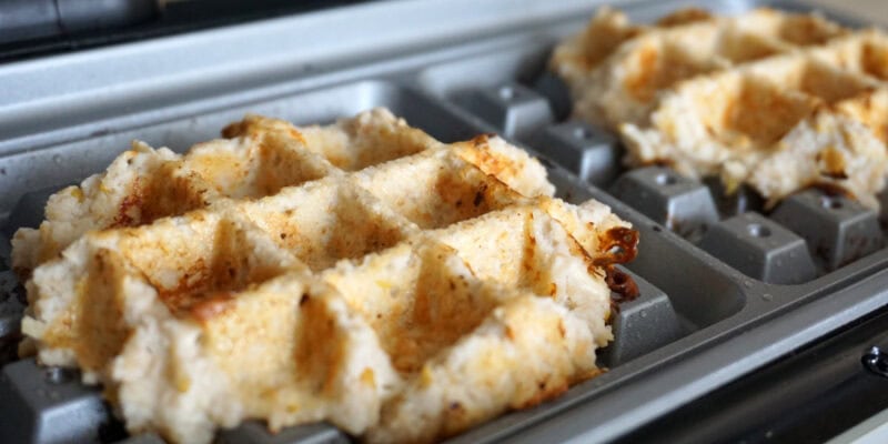 Вафли из айвы на кокосовой муке без сахара