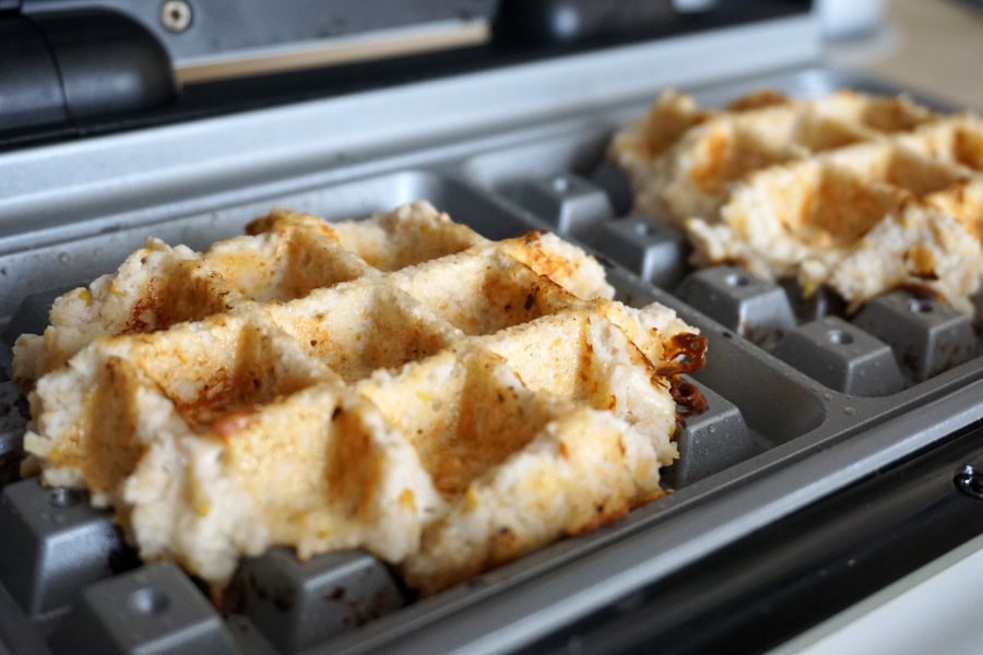 Вафли из айвы на кокосовой муке без сахара