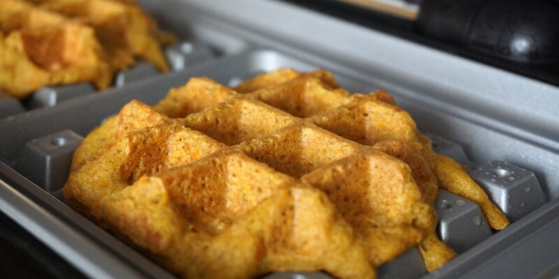 Вафли из батата