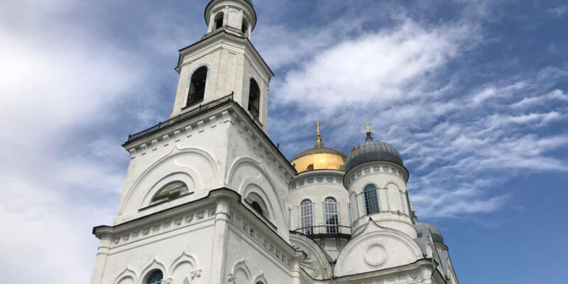 Церковь Вознесения Господня в городе Касли