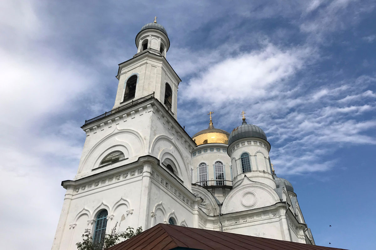 Церковь Вознесения Господня в городе Касли